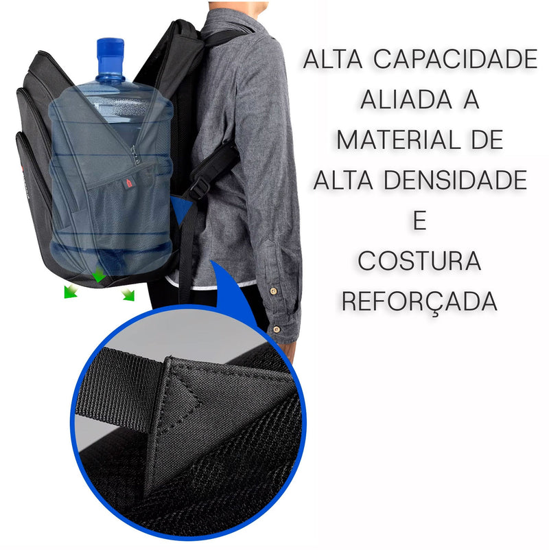 Mochila Executiva Masculina Estilo Suíço | Qualidade Premium