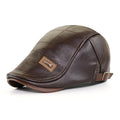 Boina Masculina em Couro Italiano | Super Premium