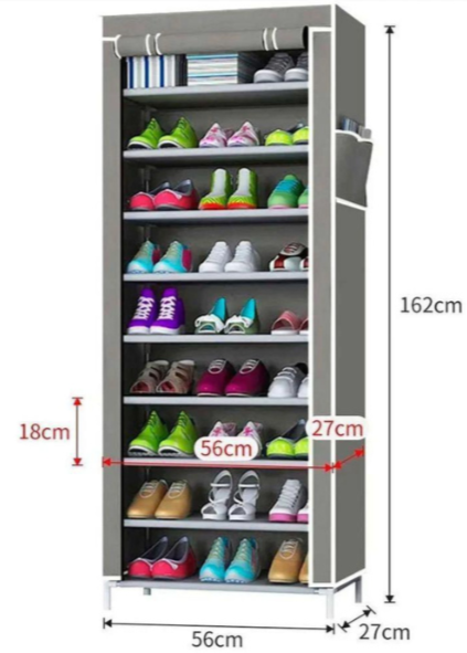 Sapateira com 9 Prateleiras para Organizar Calçados e Objeto | Premium