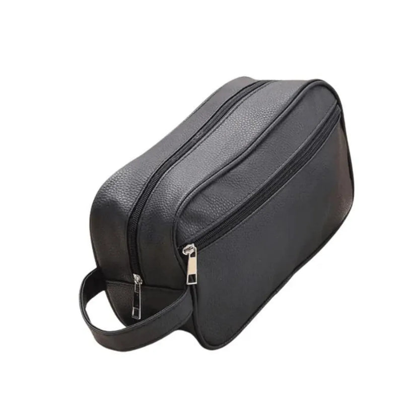 Bolsa Necessaire Masculina de Couro| Elegance